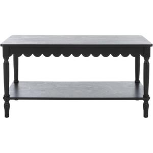 SAFAVIEH Home Collection Haven Matte Black Coffee Table(Matt Black)