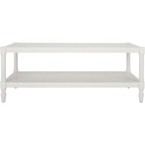 Safavieh American Homes Collection Bela Grey Coffee Table(White)