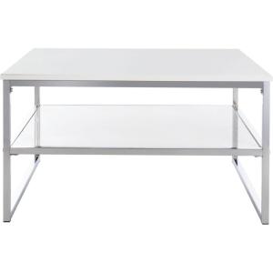 Safavieh Home Aliza 2-tier White Square Coffee Table