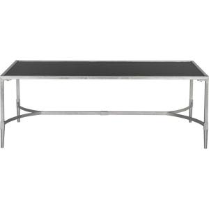 Safavieh Home Collection Antwan Gold Coffee Table(Silver / Black)