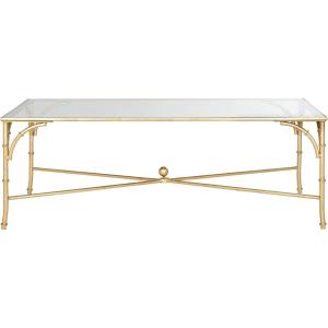 Safavieh Home Collection Maurice Gold Coffee Table