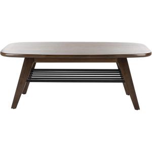 Safavieh Home Collection Oren Dark Walnut 2 Tier Coffee Table