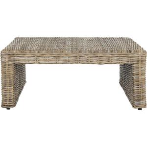 Safavieh Home Collection Persis Natural Wicker Coffee Table