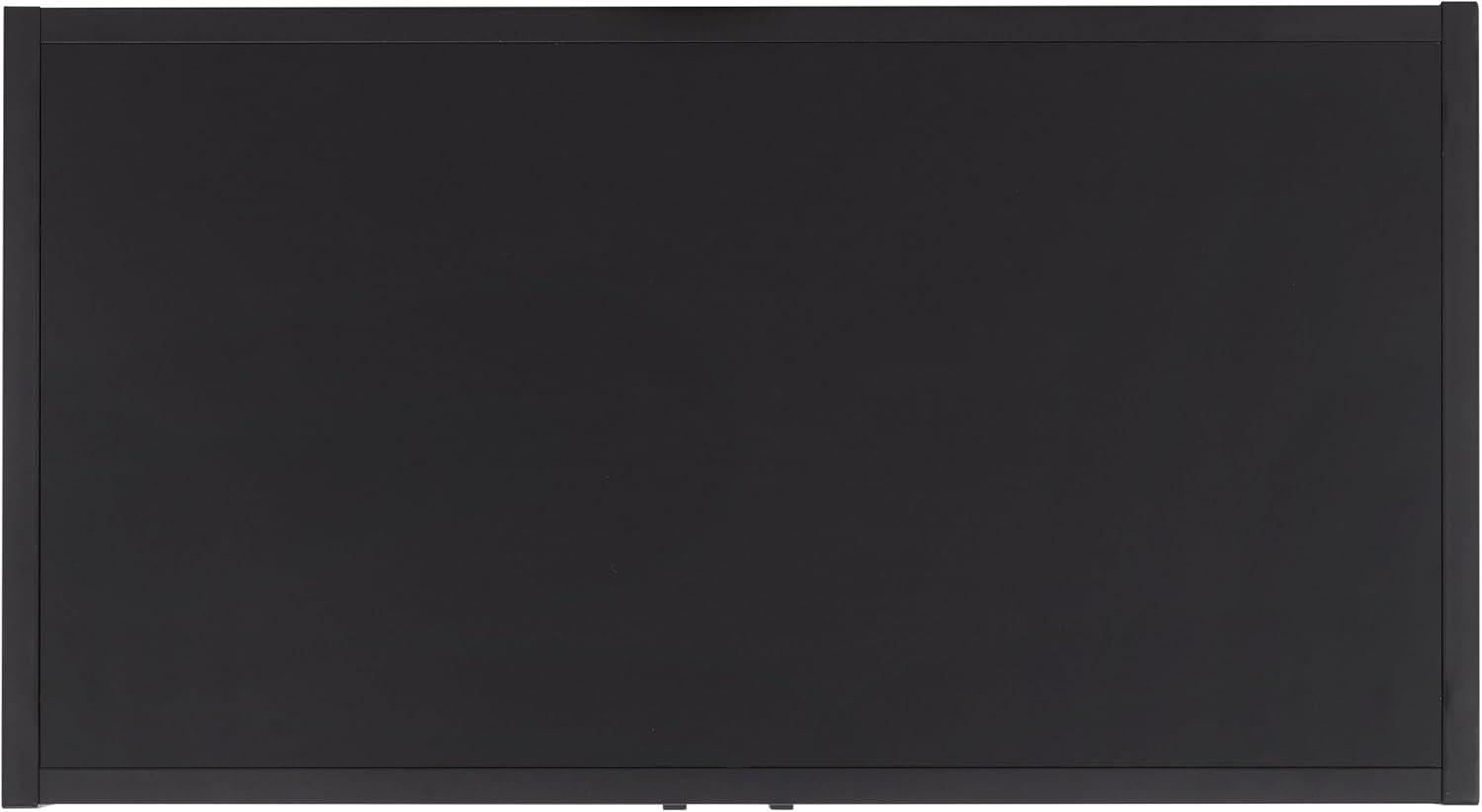 image:imageSAFAVIEH Furniture Donahue Media Stand for TVs up to 32 Black 2Door Storage Entertainment Media Console for Living Room Bedroom amp Family Room MED3122ABlackBlack