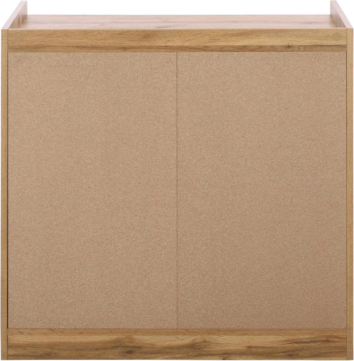 image:imageSAFAVIEH Furniture Mishi 3Drawer Chest Oak WoodLook Dresser with Storage Modern Bedroom amp Guest Room Storage Cabinet 32 W x 183 D x 315 H CHS3101AOak