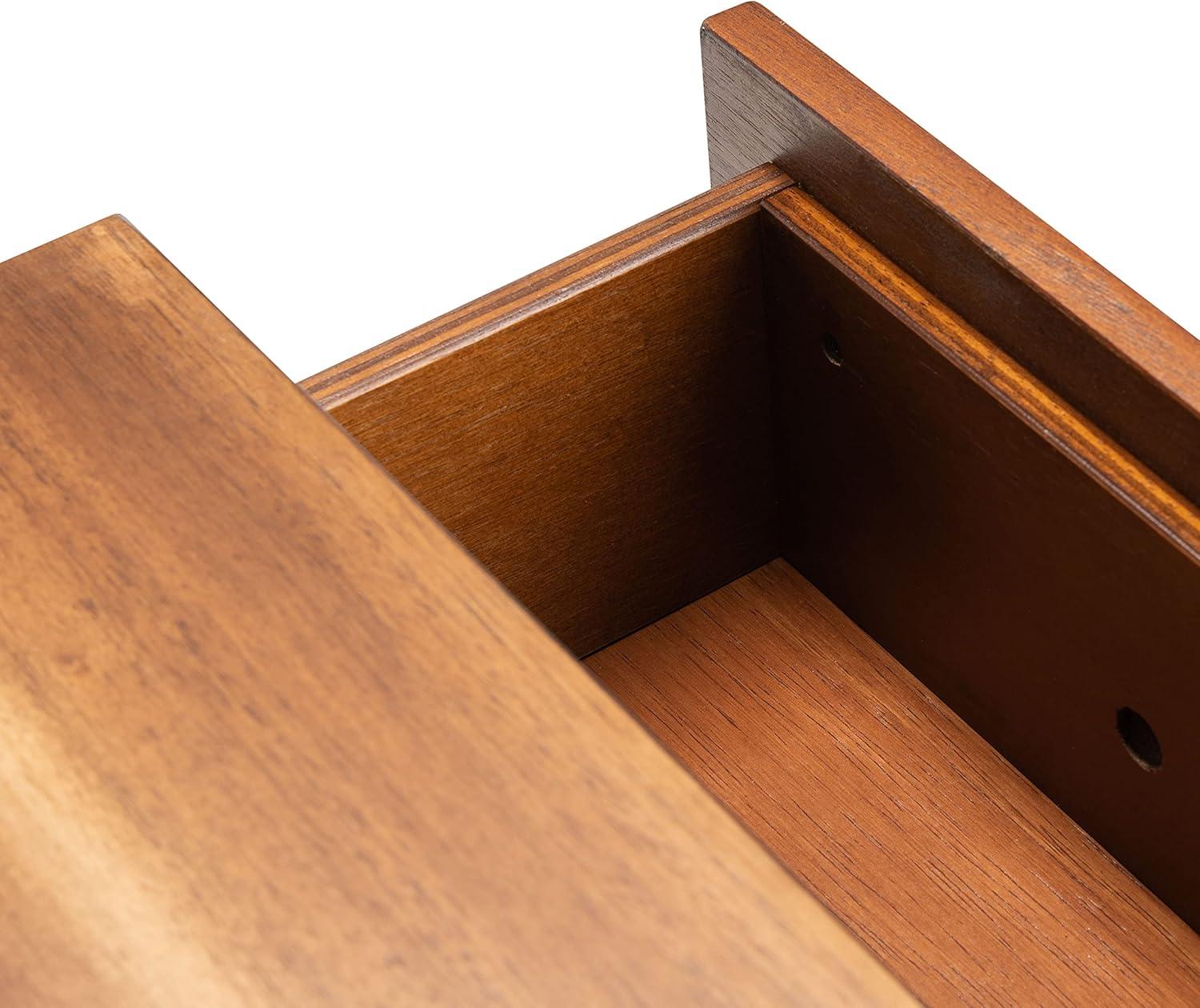 image:imageSafavieh Home Collection Marquise Brown 1Drawer Storage Bedroom Accent Side Table Nightstand NST5005A