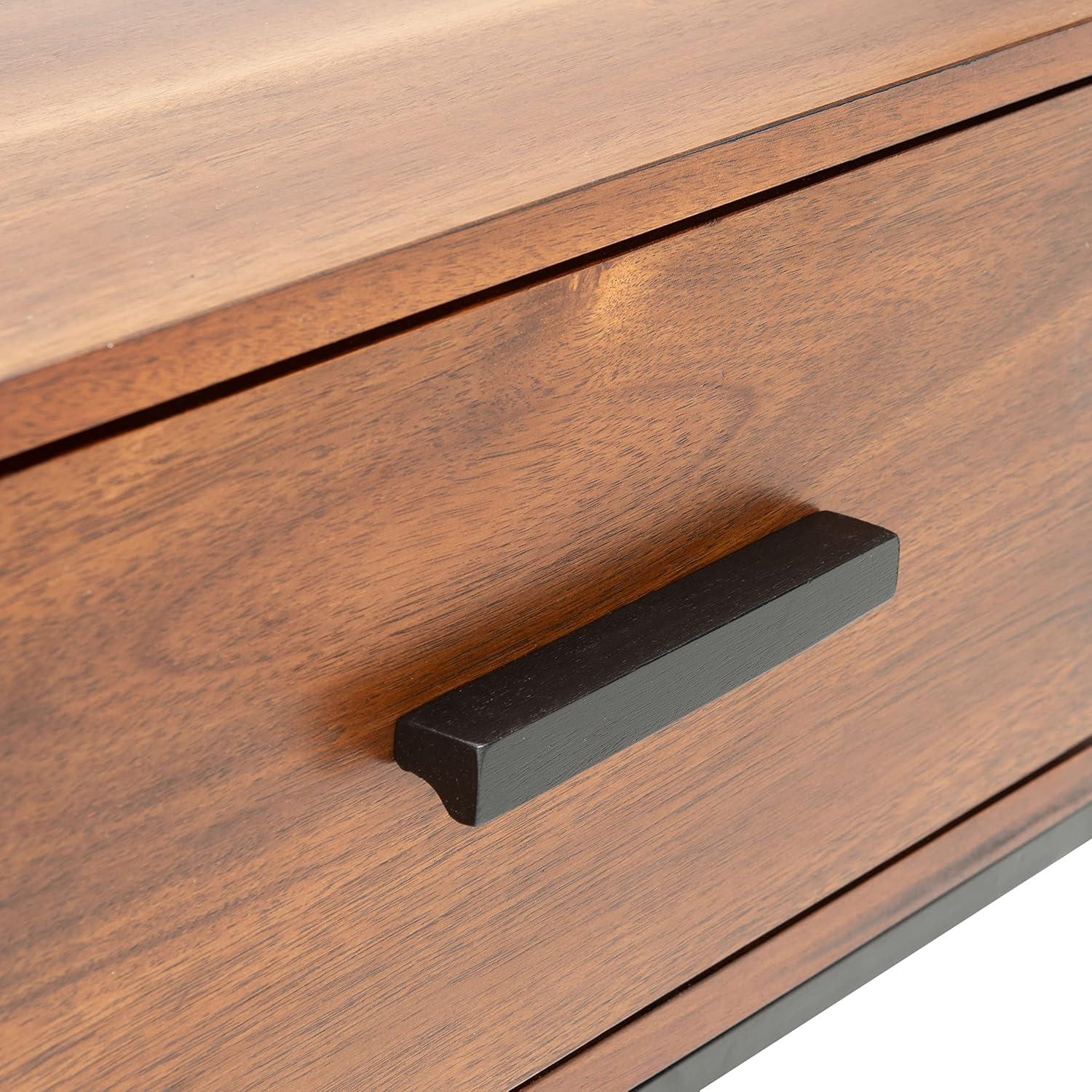 image:imageSafavieh Home Collection Marquise Brown 1Drawer Storage Bedroom Accent Side Table Nightstand NST5005A