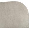 SAFAVIEH Couture – Beccarose King Bed – Contemporary Design – Light Brown Chenille & Walnut Legs – Ideal for Bedroom, Guest Room, 86″ W x 88″ D x 45″ H (SFV4811G-K)