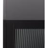 SAFAVIEH Furniture – Donahue Media Stand for TVs up to 32″ – Black 2-Door Storage Entertainment Media Console for Living Room, Bedroom & Family Room (MED3122A)(Black/Black)
