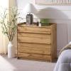 SAFAVIEH Furniture – Mishi 3-Drawer Chest – Oak Wood-Look Dresser with Storage, Modern Bedroom & Guest Room Storage Cabinet, 32″ W x 18.3″ D x 31.5″ H (CHS3101A)(Oak)