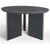 SAFAVIEH Couture – Outdoor Bethlyn Round Dining Table – Black Aluminum – Weather Resistant, Lightweight – Ideal for Patio, Deck, Backyard, 41.7″ W x 41.7″ D x 29.9″ H (CPT4023A)(Black)