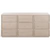 SAFAVIEH Couture – Zeus Dresser – Light Grey 9-Drawer Storage – Fully Assembled – Ideal for Bedroom, Guest Room, 72″ W x 20″ D x 35″ H (SFV7224D)