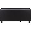 SAFAVIEH Furniture – Marrero Media Stand for TVs up to 65″ – Black Entertainment Media Console – 4-Door Storage Cabinet for Living Room, Bedroom (MED3121B)(Black)