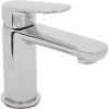 SAFAVIEH Solea Bath – Lana Bathroom Faucet – Contemporary Chrome Brass – Single-Hole Countertop Design (BRF1013C)(Chrome)
