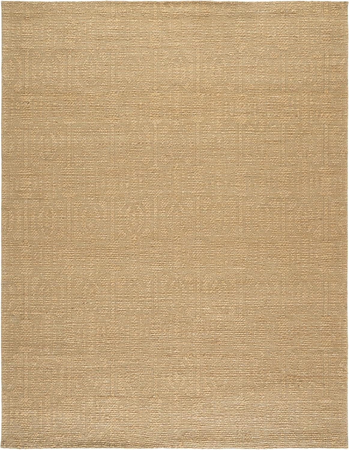 image:imageSAFAVIEH Area Rug 8x10 Natural Fiber Collection Large Natural Handmade Jute Ideal for Living Room Bedroom Dining Space NF573ANatural