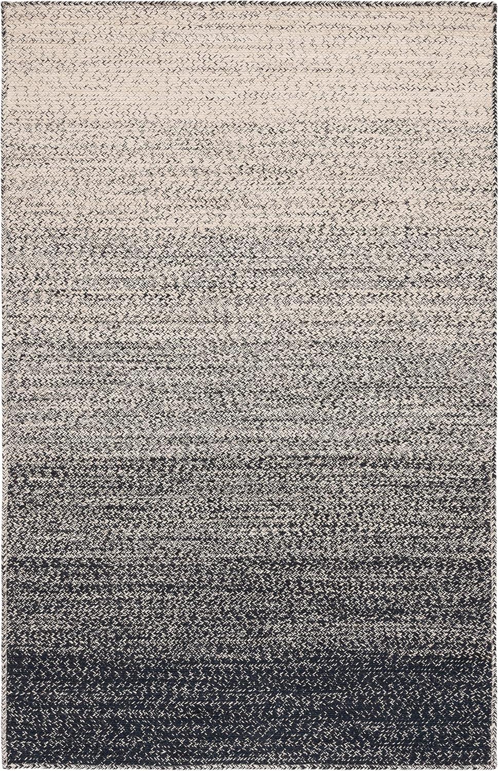 image:imageSAFAVIEH Area Rug 8x10 Natural Fiber Collection Large Natural amp Brown Handmade Jute Boho Ombre Design Ideal for Living Room Bedroom Dining Space NFB263TNaturalBlack