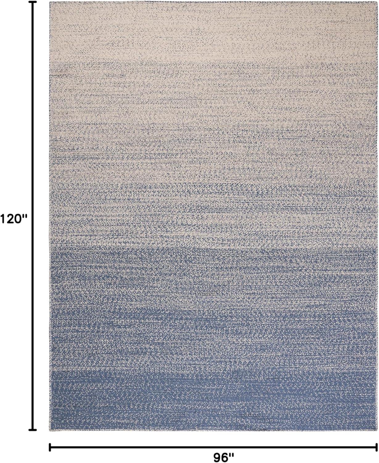 image:imageSAFAVIEH Area Rug 8x10 Natural Fiber Collection Large Natural amp Brown Handmade Jute Boho Ombre Design Ideal for Living Room Bedroom Dining Space NFB263TNaturalGrey