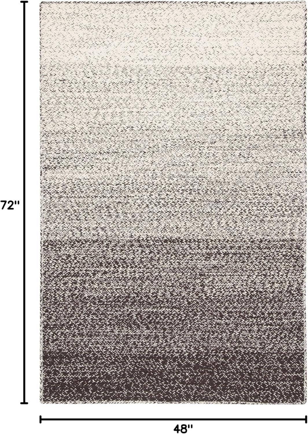 image:imageSAFAVIEH Area Rug 8x10 Natural Fiber Collection Large Natural amp Brown Handmade Jute Boho Ombre Design Ideal for Living Room Bedroom Dining Space NFB263TNaturalBrown