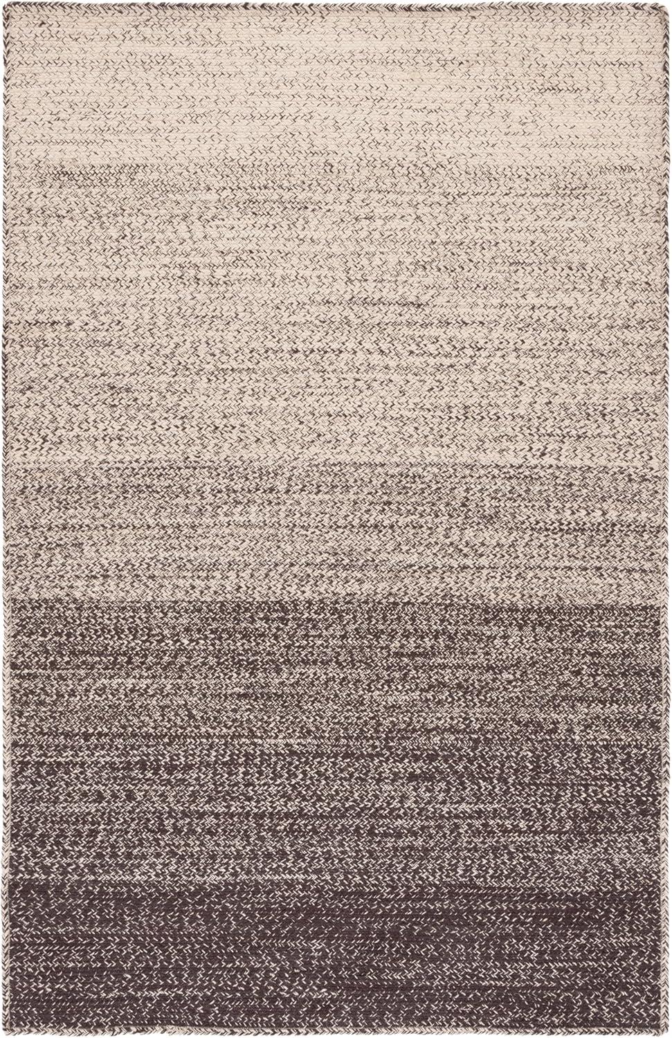 image:imageSAFAVIEH Area Rug 8x10 Natural Fiber Collection Large Natural amp Brown Handmade Jute Boho Ombre Design Ideal for Living Room Bedroom Dining Space NFB263TNaturalBrown