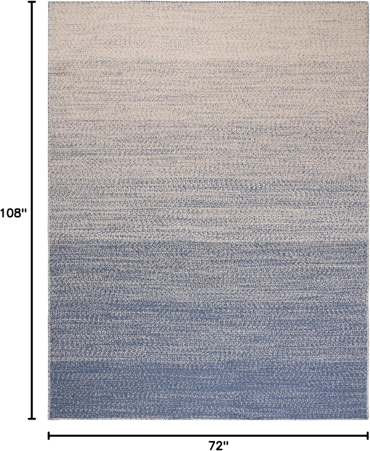 image:imageSAFAVIEH Area Rug 8x10 Natural Fiber Collection Large Natural amp Brown Handmade Jute Boho Ombre Design Ideal for Living Room Bedroom Dining Space NFB263TNaturalGrey