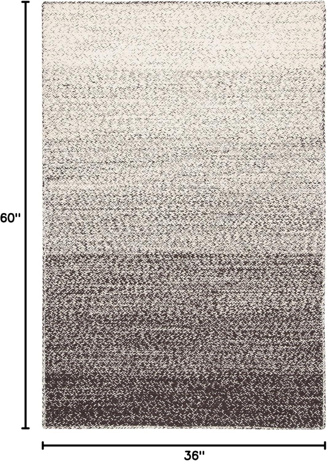 image:imageSAFAVIEH Area Rug 8x10 Natural Fiber Collection Large Natural amp Brown Handmade Jute Boho Ombre Design Ideal for Living Room Bedroom Dining Space NFB263TNaturalBrown