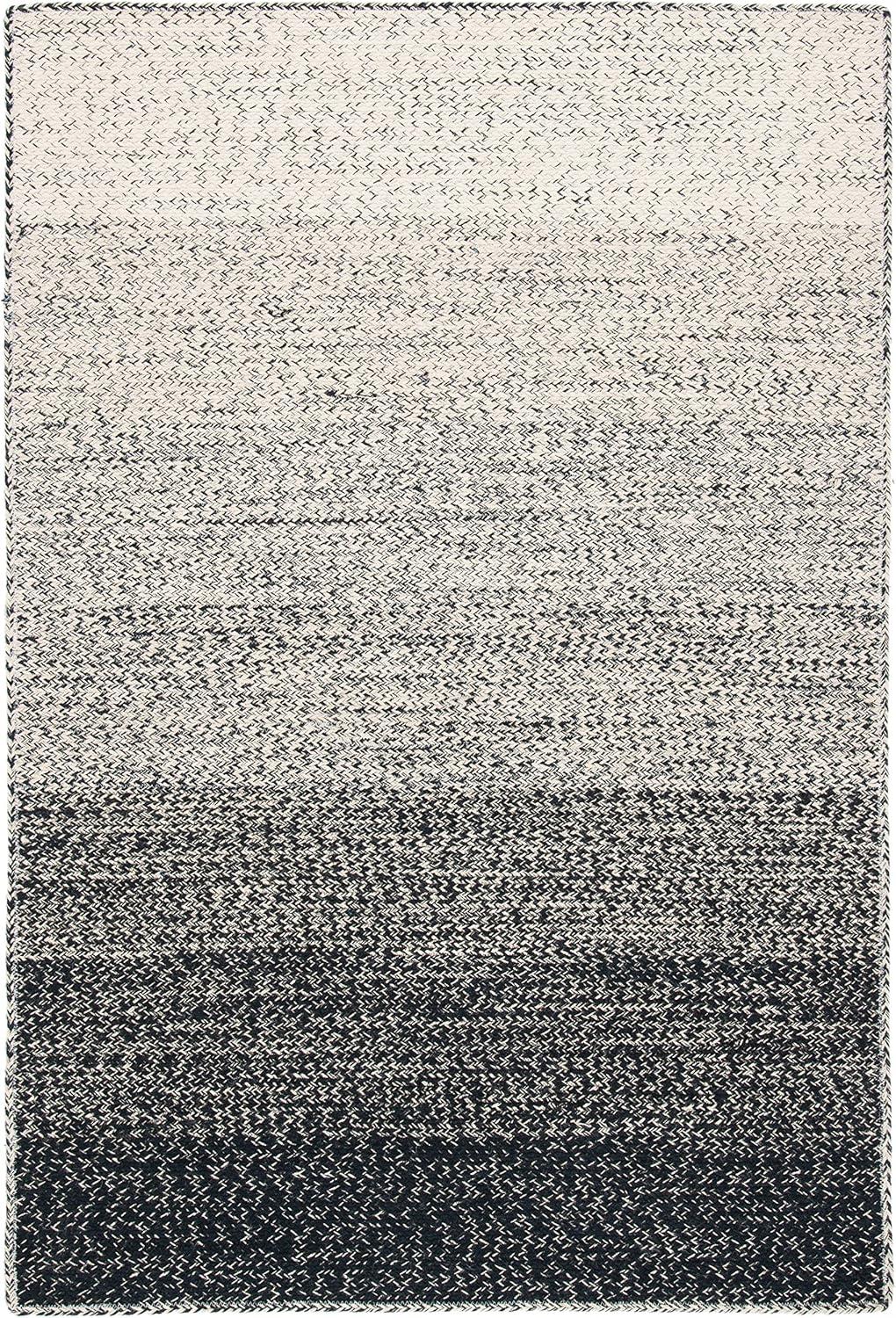 image:imageSAFAVIEH Area Rug 8x10 Natural Fiber Collection Large Natural amp Brown Handmade Jute Boho Ombre Design Ideal for Living Room Bedroom Dining Space NFB263TNaturalBlack