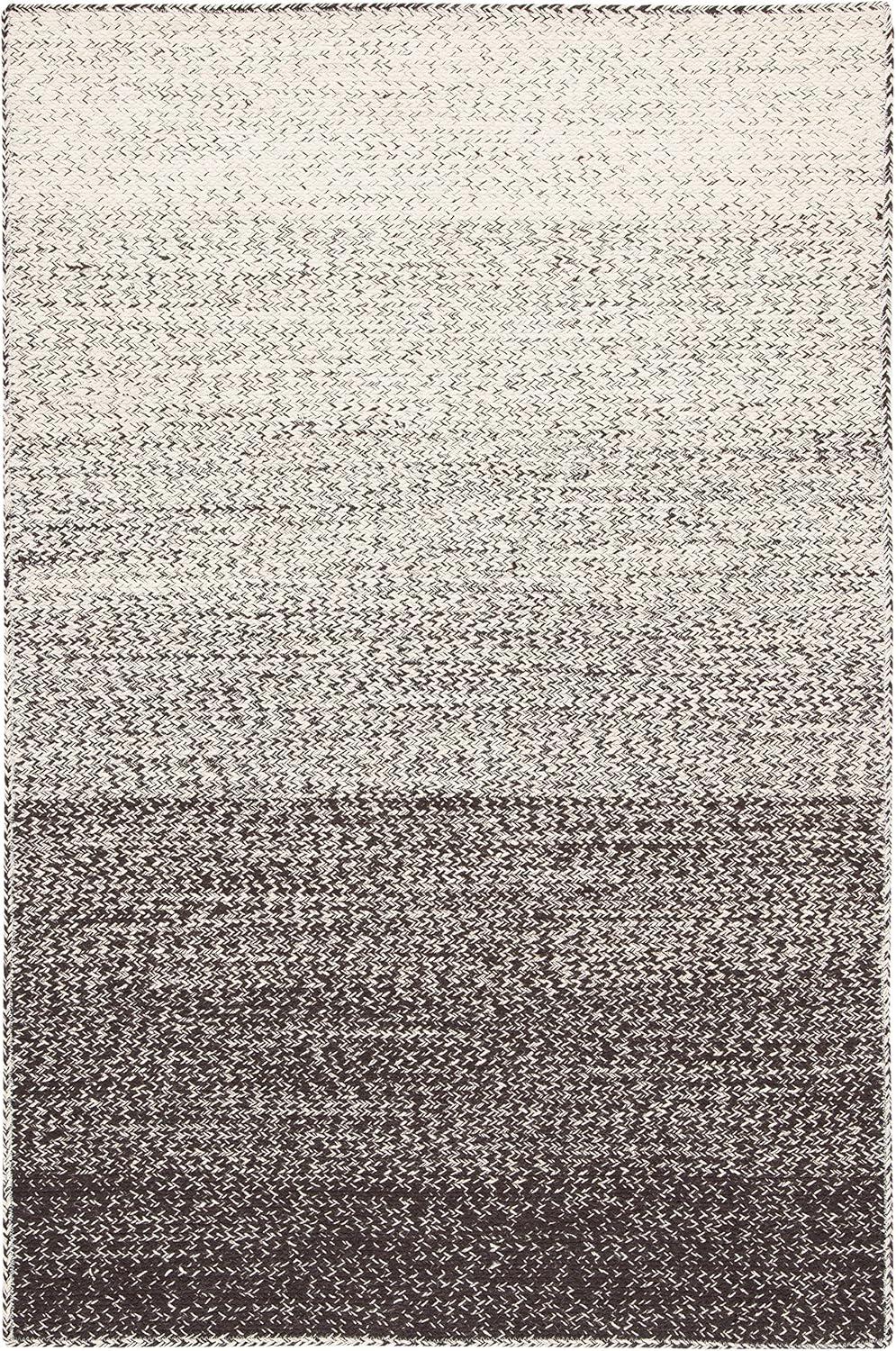 image:imageSAFAVIEH Area Rug 8x10 Natural Fiber Collection Large Natural amp Brown Handmade Jute Boho Ombre Design Ideal for Living Room Bedroom Dining Space NFB263TNaturalBrown