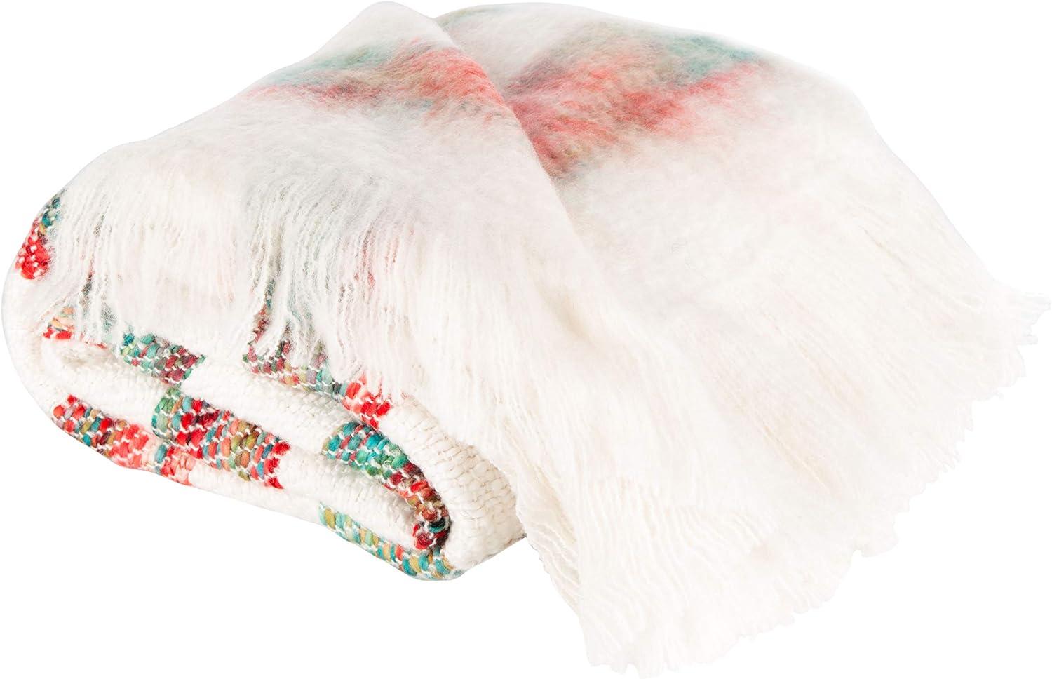 image:imageSAFAVIEH Home Melsi Multicolored 50 x 70inch Throw
