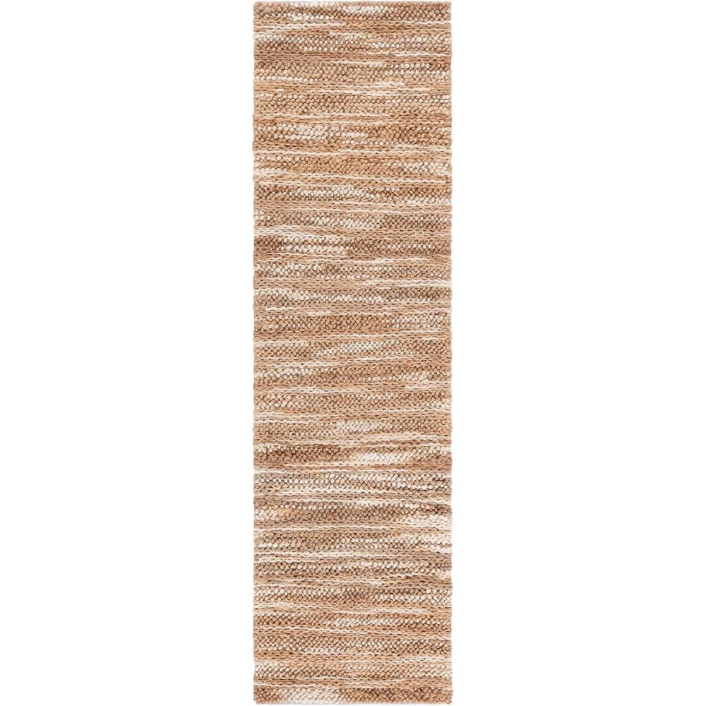 image:imageSAFAVIEH Area Rug 8x10  Natural Fiber Couture  Large  Natural Handmade Jute amp Cotton Ideal for Living Room Bedroom Dining Space NFC101BNatural