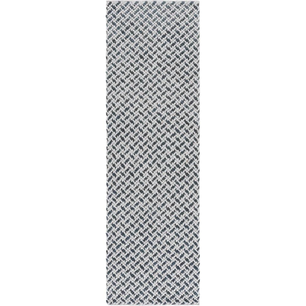 image:imageSAFAVIEH Area Rug 8x10  Natural Fiber Couture Collection  Large  Beige amp Grey Handmade Jute Ideal for Living Room Bedroom Dining Space NFC104FTealGrey