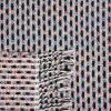 SAFAVIEH Area Rug 8×10 – Montauk Collection – Large – Beige & Black, Handmade Flat Weave Cotton, Ideal for Living Room, Bedroom, Office, Dining Space (MTK475B)(Blue/Black)