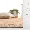 SAFAVIEH Area Rug 8×10 – Natural Fiber Collection – Large – Bleach Color & Ivory, Flat Weave Jute, Ideal for Living Room, Bedroom, Dining Space (NFB876B)(Natural)