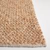 SAFAVIEH Area Rug 8×10 – Natural Fiber Collection – Large – Bleach Color & Ivory, Flat Weave Jute, Ideal for Living Room, Bedroom, Dining Space (NFB876B)(Natural)