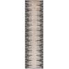 SAFAVIEH Area Rug 8×10 – Natural Fiber Collection – Large – Grey & Black, Handmade Wool & Jute, Farmhouse Style, Ideal for Living Room, Bedroom, Dining Space (NF953F)(Light Grey/Black)