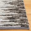SAFAVIEH Area Rug 8×10 – Natural Fiber Collection – Large – Grey & Black, Handmade Wool & Jute, Farmhouse Style, Ideal for Living Room, Bedroom, Dining Space (NF953F)(Light Blue/Black)