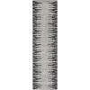 SAFAVIEH Area Rug 8×10 – Natural Fiber Collection – Large – Grey & Black, Handmade Wool & Jute, Farmhouse Style, Ideal for Living Room, Bedroom, Dining Space (NF953F)(Light Blue/Black)