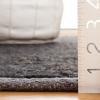 SAFAVIEH Area Rug 8×10 – Natural Fiber Collection – Large – Grey & Black, Handmade Wool & Jute, Farmhouse Style, Ideal for Living Room, Bedroom, Dining Space (NF953F)(Black/Beige)