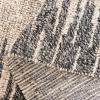 SAFAVIEH Area Rug 8×10 – Natural Fiber Collection – Large – Grey & Black, Handmade Wool & Jute, Farmhouse Style, Ideal for Living Room, Bedroom, Dining Space (NF953F)(Light Grey/Black)