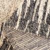 SAFAVIEH Area Rug 8×10 – Natural Fiber Collection – Large – Grey & Black, Handmade Wool & Jute, Farmhouse Style, Ideal for Living Room, Bedroom, Dining Space (NF953F)(Bleach/Black)