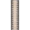 SAFAVIEH Area Rug 8×10 – Natural Fiber Collection – Large – Grey & Black, Handmade Wool & Jute, Farmhouse Style, Ideal for Living Room, Bedroom, Dining Space (NF953F)(Bleach/Black)