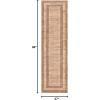SAFAVIEH Area Rug 8×10 – Natural Fiber Collection – Large – Natural, Handmade Jute, Farmhouse Style, Ideal for Living Room, Bedroom, Dining Space (NFB378A)(Natural)