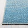 SAFAVIEH Area Rug 8×10 – Natural Fiber Collection – Large – Natural & Brown, Handmade Jute, Boho Ombre Design, Ideal for Living Room, Bedroom, Dining Space (NFB263T)(Natural/Light Blue)