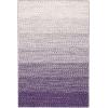 SAFAVIEH Area Rug 8×10 – Natural Fiber Collection – Large – Natural & Brown, Handmade Jute, Boho Ombre Design, Ideal for Living Room, Bedroom, Dining Space (NFB263T)(Natural/Purple)