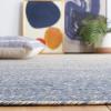SAFAVIEH Area Rug 8×10 – Natural Fiber Collection – Large – Natural & Brown, Handmade Jute, Boho Ombre Design, Ideal for Living Room, Bedroom, Dining Space (NFB263T)(Natural/Grey)