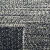 SAFAVIEH Area Rug 8×10 – Natural Fiber Collection – Large – Natural & Brown, Handmade Jute, Boho Ombre Design, Ideal for Living Room, Bedroom, Dining Space (NFB263T)(Natural/Black)