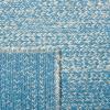 SAFAVIEH Area Rug 8×10 – Natural Fiber Collection – Large – Natural & Brown, Handmade Jute, Boho Ombre Design, Ideal for Living Room, Bedroom, Dining Space (NFB263T)(Natural/Light Blue)