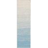 SAFAVIEH Area Rug 8×10 – Natural Fiber Collection – Large – Natural & Brown, Handmade Jute, Boho Ombre Design, Ideal for Living Room, Bedroom, Dining Space (NFB263T)(Natural/Light Blue)