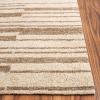 SAFAVIEH Area Rug 8×10 – Natural Fiber Collection – Large – Natural & Brown, Handmade Jute, Ideal for Living Room, Bedroom, Dining Space (NFB726T)(Natural/Brown)