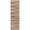 SAFAVIEH Area Rug 8×10 – Natural Fiber Collection – Large – Natural & Brown, Handmade Jute, Ideal for Living Room, Bedroom, Dining Space (NFB726T)(Natural/Brown)