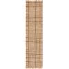 SAFAVIEH Area Rug 8×10 – Natural Fiber Collection – Large – Natural & Grey, Handmade Jute, Ideal for Living Room, Bedroom, Dining Space (NF602F)(Natural/Black)